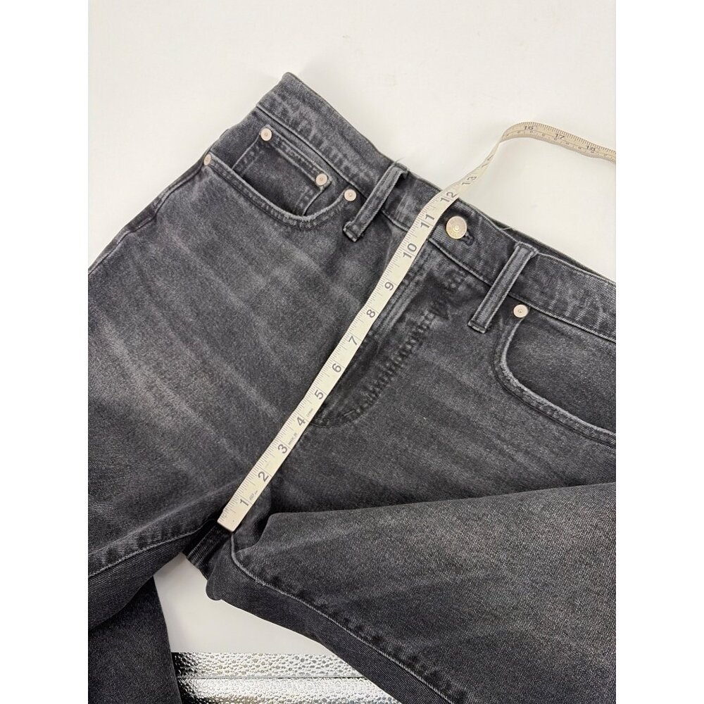 Madewell The Perfect Vintage Jeans Black High Rise Womens Size 30 Stretch Denim - Picture 9 of 11
